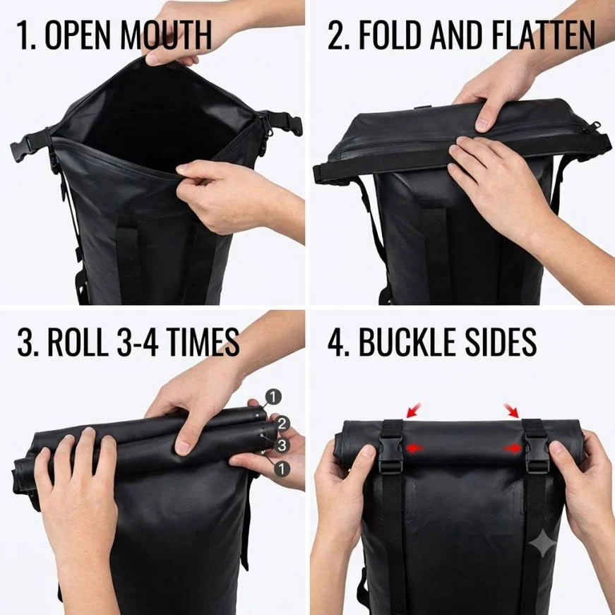 Roll-Top Waterproof Rifle Case